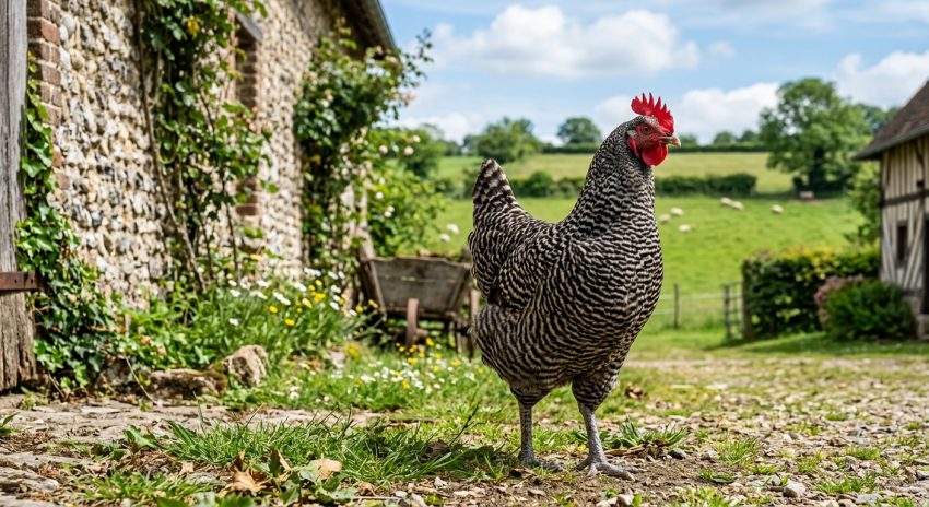 poule merlerault hero