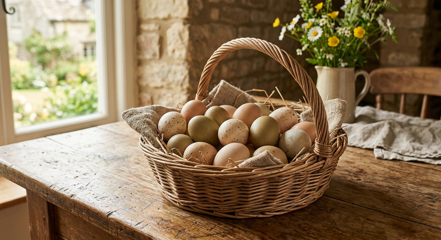 poule dorking oeufs
