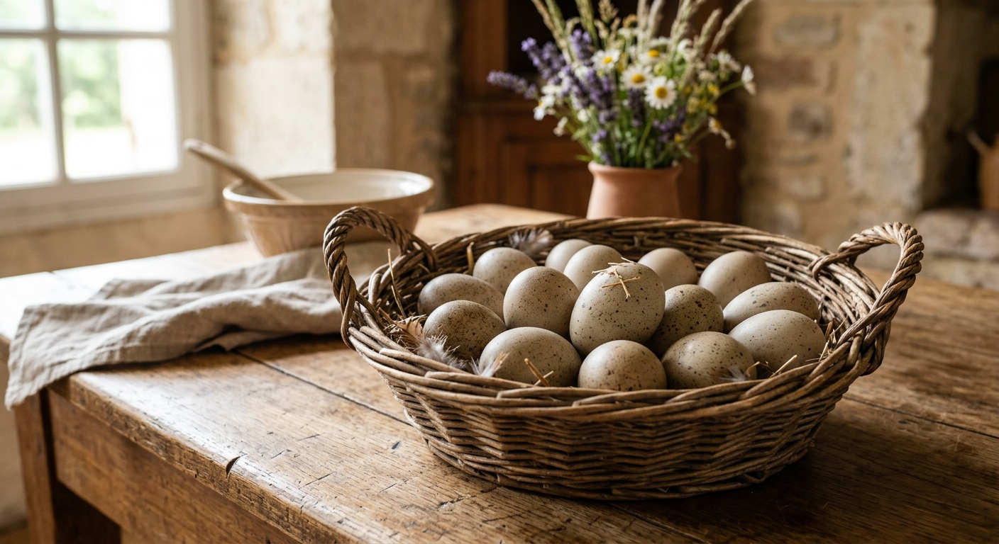 poule grise du vercors oeufs
