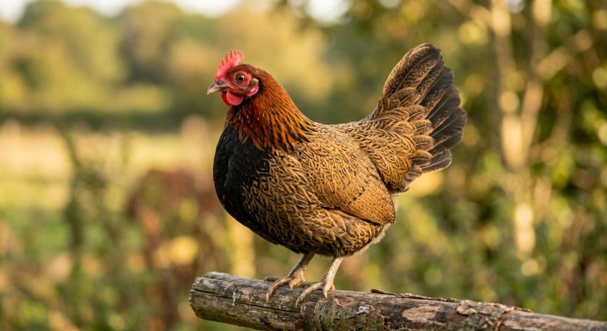 poule race pictave