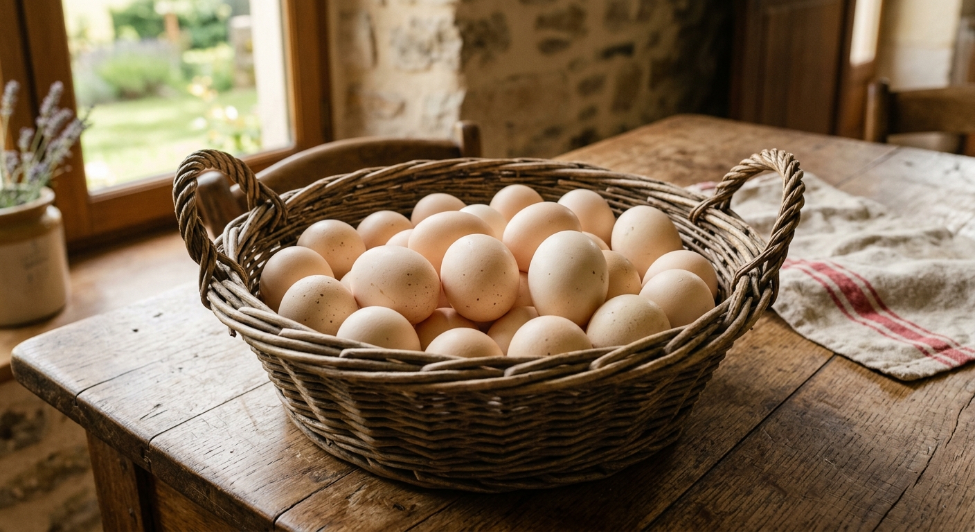 poule hergnies oeufs